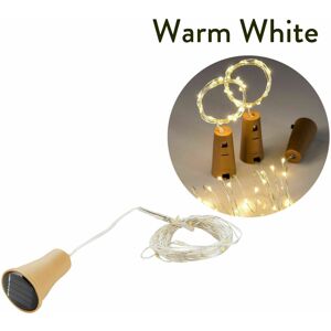Ranpo (Warm White, 1m-10LEDs) 1M 2M LED Solar Fairy Lights Copper Wire Cork Wine Bottl Ranpo (Warm White, 1m-10LEDs) 1M 2M LED Solar Fairy Lights Copper Wire Cork Wine Bottl