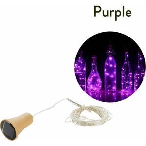 Ranpo Purple 2m-20LEDs Solar Fairy Lights - Fairy Lights Ranpo Purple 2m-20LEDs Solar Fairy Lights - Fairy Lights