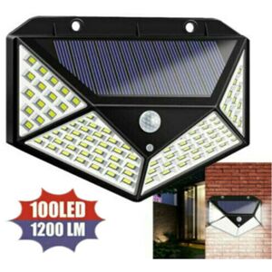 Unbranded 100 LED Solar Power Lamp PIR Motion Sensor Wall Lights Outdoor Garden Unbranded 100 LED Solar Power Lamp PIR Motion Sensor Wall Lights Outdoor Garden