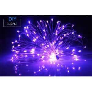 Ranpo Purple 33Ft 100 LEDs String Fairy Light - String Fairy Light Ranpo Purple 33Ft 100 LEDs String Fairy Light - String Fairy Light