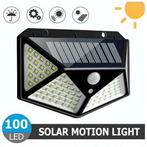 Ranpo 2x 100 LEDs Solar Wall Light Motion Sensor Outdoor Waterproof Lamp Ranpo 2x 100 LEDs Solar Wall Light Motion Sensor Outdoor Waterproof Lamp