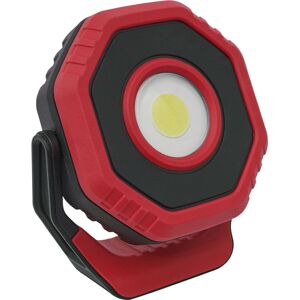 Loops 360Â Pocket Floodlight - 7W COB LED - Rechargeable - Magnetic Base - Red Loops 360Â Pocket Floodlight - 7W COB LED - Rechargeable - Magnetic Base - Red
