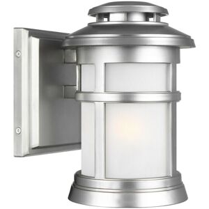 Loops Outdoor IP44 1 Bulb Wall Light Lantern Painted Brushed Steel LED E27 60W d00863 Loops Outdoor IP44 1 Bulb Wall Light Lantern Painted Brushed Steel LED E27 60W d00863