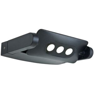 Loops Outdoor IP65 3 Bulb Wall Light Graphite LED9W Loops Outdoor IP65 3 Bulb Wall Light Graphite LED9W