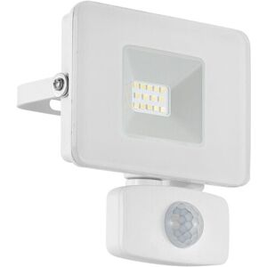 Loops IP44 Outdoor Flood Light - White Aluminium PIR Sensor 10W LED Loops IP44 Outdoor Flood Light - White Aluminium PIR Sensor 10W LED