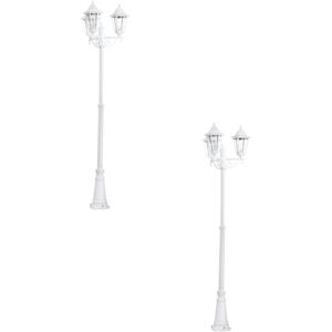 Loops G02612X2 White Bollard Light - Pathway Outdoor IP44 Modern Loops G02612X2 White Bollard Light - Pathway Outdoor IP44 Modern