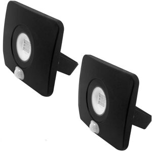 Loops 2x Outdoor Slim 10W LED Floodlight PIR Motion Sensor Security IP65 Waterproof Loops 2x Outdoor Slim 10W LED Floodlight PIR Motion Sensor Security IP65 Waterproof