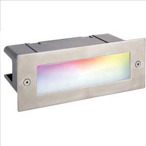 Loops Outdoor IP44 SMART RGB Brick Light - 3.5W RGB LED - Stainless Steel Loops Outdoor IP44 SMART RGB Brick Light - 3.5W RGB LED - Stainless Steel