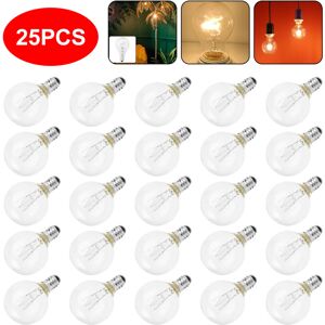 Unbranded 25x G40 Replacement Globe Bulbs Garden Outdoor Lights Festoon String Unbranded 25x G40 Replacement Globe Bulbs Garden Outdoor Lights Festoon String