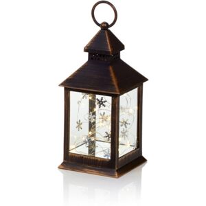 Premier LED Lantern With String Lights Rustic Copper Lantern Warm White LEDs Premier LED Lantern With String Lights Rustic Copper Lantern Warm White LEDs