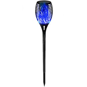 SRJ STAR ( Blue Light) Solar Flickering Flame Effect Torch Lights Outdoor Garden LED Stak SRJ STAR ( Blue Light) Solar Flickering Flame Effect Torch Lights Outdoor Garden LED Stak