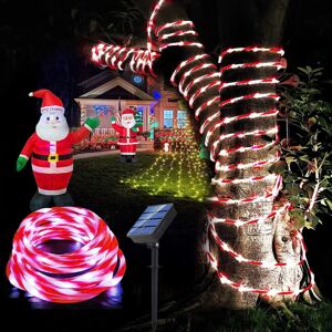 LimbO Solar Rope Lights 33ft 100LED Candy-Color Waterproof Twinkle Lights LimbO Solar Rope Lights 33ft 100LED Candy-Color Waterproof Twinkle Lights