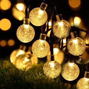 GreenZech 50LED 7M Solar String Lights Outdoor Waterproof 8 Modes Lights Globe for Garden GreenZech 50LED 7M Solar String Lights Outdoor Waterproof 8 Modes Lights Globe for Garden