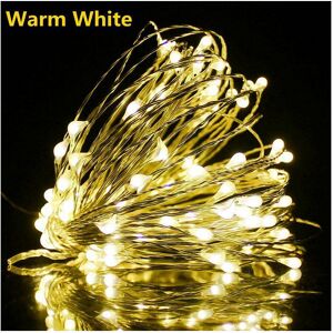NEWJASS (20m-200LED, Warm White) USB LED Micro Rice String Fairy Lights Party Decor NEWJASS (20m-200LED, Warm White) USB LED Micro Rice String Fairy Lights Party Decor