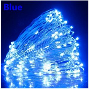 NEWJASS (10m-100LED, Blue ) USB LED Micro Rice String Fairy Lights Party Decor NEWJASS (10m-100LED, Blue ) USB LED Micro Rice String Fairy Lights Party Decor