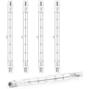 Unbranded Kryc--500w R7s Halogen Bulb 118mm Dimmable Warm White 2800k J118 Linear Halogen Unbranded Kryc--500w R7s Halogen Bulb 118mm Dimmable Warm White 2800k J118 Linear Halogen