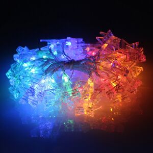 GreenZech (Colorful) 3 Meters 20 LED Photo Window Hanging Peg Clips String Lights Fairy De GreenZech (Colorful) 3 Meters 20 LED Photo Window Hanging Peg Clips String Lights Fairy De