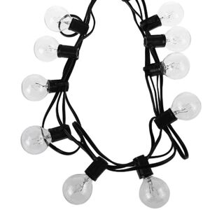 GreenZech (US Plug) 25FT Patio String Light Christmas G40 Globe Festoon Bulb Fairy String GreenZech (US Plug) 25FT Patio String Light Christmas G40 Globe Festoon Bulb Fairy String