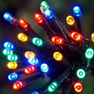 Snow Time Snowtime 100 LEd String Lights Multi-Coloured Snow Time Snowtime 100 LEd String Lights Multi-Coloured