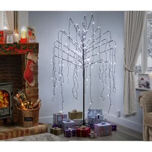 Snow Time (4ft, Ice White) Weeping Willow Tree Warm/Ice LED's In/Outdoor Tree Snow Time (4ft, Ice White) Weeping Willow Tree Warm/Ice LED's In/Outdoor Tree