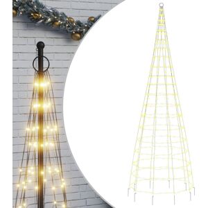 (300 cm) vidaXL Christmas Tree Light LED Fairy Light on Flagpole 550 LEDs Warm W (300 cm) vidaXL Christmas Tree Light LED Fairy Light on Flagpole 550 LEDs Warm W