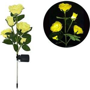 SKESRJTOP (5 head Yellow) 1/3/5 Head LED Solar Simulation Sunflower Lights Garden Yard Law SKESRJTOP (5 head Yellow) 1/3/5 Head LED Solar Simulation Sunflower Lights Garden Yard Law