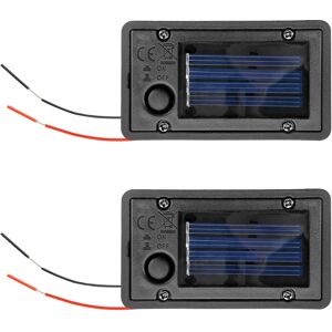 VENEKA 2Pcs Battery Box, Solar Lantern Light Replacement Parts Top VENEKA 2Pcs Battery Box, Solar Lantern Light Replacement Parts Top