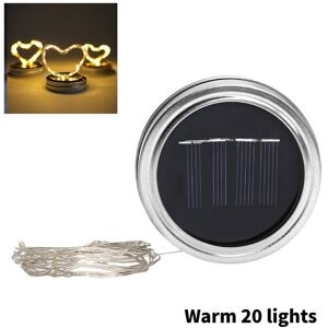 Unbranded (Warm) Mason Jar Lid Decorative Hanging Lights String Lights Waterproof Solar En Unbranded (Warm) Mason Jar Lid Decorative Hanging Lights String Lights Waterproof Solar En
