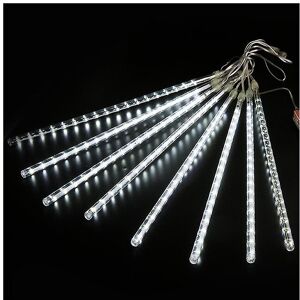Unbranded (White) Led Meteor Shower Rain Lights Waterproof Falling Raindrop Fairy String L Unbranded (White) Led Meteor Shower Rain Lights Waterproof Falling Raindrop Fairy String L
