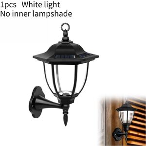 Unbranded (Wall Lamp, White Light) Solar Lights Outdoor Retro Garden Led Lights Practical Unbranded (Wall Lamp, White Light) Solar Lights Outdoor Retro Garden Led Lights Practical
