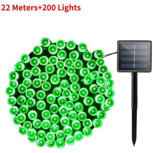 Unbranded (Green, 2200cm/866.14in) Garland Led Christmas Fairy Light Outdoor Solar Powered Unbranded (Green, 2200cm/866.14in) Garland Led Christmas Fairy Light Outdoor Solar Powered