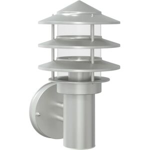 vidaXL Silver Outdoor Wall Light - Weatherproof IP44 Wall Light vidaXL Silver Outdoor Wall Light - Weatherproof IP44 Wall Light