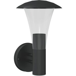 vidaXL Black Stainless Steel Outdoor Wall Light - Wall Type vidaXL Black Stainless Steel Outdoor Wall Light - Wall Type