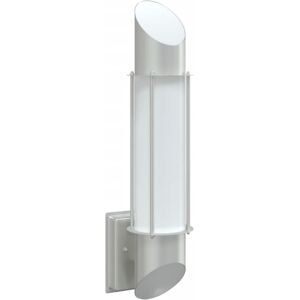 vidaXL Outdoor Wall Light Silver Stainless Steel - Wall Light vidaXL Outdoor Wall Light Silver Stainless Steel - Wall Light