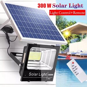 Unbranded 300W LED Solar Floodlight Panel Street Light Outdoor Waterproof Unbranded 300W LED Solar Floodlight Panel Street Light Outdoor Waterproof