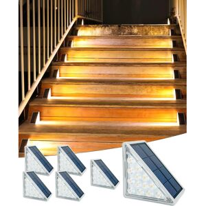 Unbranded (6 Pack) Solar Stair Lights 6 Pack, Solar Step Lights Outdoor Waterproof IP67, 1 Unbranded (6 Pack) Solar Stair Lights 6 Pack, Solar Step Lights Outdoor Waterproof IP67, 1