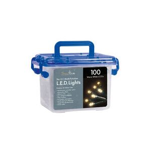 Snow Time 100 LED String Lights - WARM WHITE Snow Time 100 LED String Lights - WARM WHITE