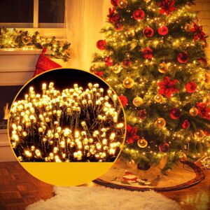 Unbranded (50M, Warm White) 2000 LED Christmas Fairy Light String Outdoor, 50m Warm White Unbranded (50M, Warm White) 2000 LED Christmas Fairy Light String Outdoor, 50m Warm White