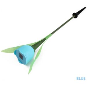 Unbranded (Blue) Color 7 Outdoor Solar Powered Tulip Flower Led Light Yard Garden Way Lamp Unbranded (Blue) Color 7 Outdoor Solar Powered Tulip Flower Led Light Yard Garden Way Lamp