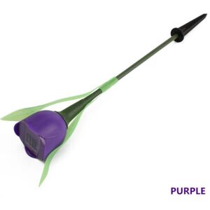 Unbranded (Purple) Color 7 Outdoor Solar Powered Tulip Flower Led Light Yard Garden Way La Unbranded (Purple) Color 7 Outdoor Solar Powered Tulip Flower Led Light Yard Garden Way La