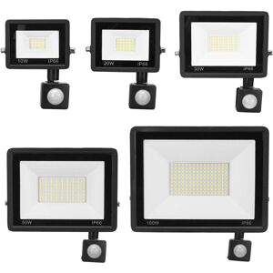 GreenZech (20W) LED FloodLight PIR Motion Sensor Reflector LED Flood Light Waterproof IP66 GreenZech (20W) LED FloodLight PIR Motion Sensor Reflector LED Flood Light Waterproof IP66