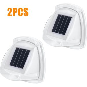 Unbranded Outdoor Solar 8 LED Deck Lights Path Garden Patio Pathway Stairs Step Fence Lamp Unbranded Outdoor Solar 8 LED Deck Lights Path Garden Patio Pathway Stairs Step Fence Lamp