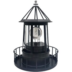 Unbranded Solar-Powered LED Lighthouse - 360 Rotating Outdoor Garden Light, IP65 Waterproo Unbranded Solar-Powered LED Lighthouse - 360 Rotating Outdoor Garden Light, IP65 Waterproo