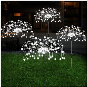 CLOSKYE (White, 3Pcs) Solar Firework LED Stake Lights Outdoor Garden Decor Pathway Fairy CLOSKYE (White, 3Pcs) Solar Firework LED Stake Lights Outdoor Garden Decor Pathway Fairy