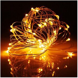 GreenZech (Yellow) 6M 60 LED Battery Operated Silver Wire Waterproof String Fairy Light + GreenZech (Yellow) 6M 60 LED Battery Operated Silver Wire Waterproof String Fairy Light +
