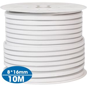 GreenZech (10M) 220V RGB Neon Flex Rope Light: 8x16mm Waterproof LED Strip, 1/5/10M 5050 L GreenZech (10M) 220V RGB Neon Flex Rope Light: 8x16mm Waterproof LED Strip, 1/5/10M 5050 L