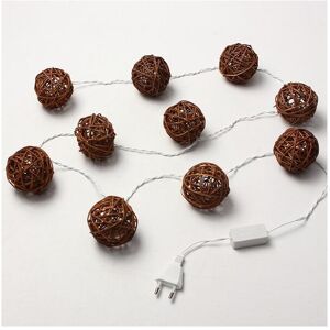 GreenZech (Brown) 10 LED Rattan Ball String Light Home Garden Fairy Lamp Wedding Party Xma GreenZech (Brown) 10 LED Rattan Ball String Light Home Garden Fairy Lamp Wedding Party Xma