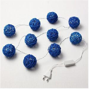 GreenZech (Blue) 10 LED Rattan Ball String Light Home Garden Fairy Lamp Wedding Party Xmas GreenZech (Blue) 10 LED Rattan Ball String Light Home Garden Fairy Lamp Wedding Party Xmas