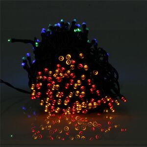 GreenZech (Colorful) Solar Powered Dimmable 17M 8 Modes Timer 100 LED Fairy String Light C GreenZech (Colorful) Solar Powered Dimmable 17M 8 Modes Timer 100 LED Fairy String Light C