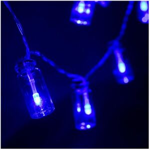 GreenZech (Blue) Battery Powered 20 LED Wishing Bottle Fairy String Light Xmas Garden Wedd GreenZech (Blue) Battery Powered 20 LED Wishing Bottle Fairy String Light Xmas Garden Wedd